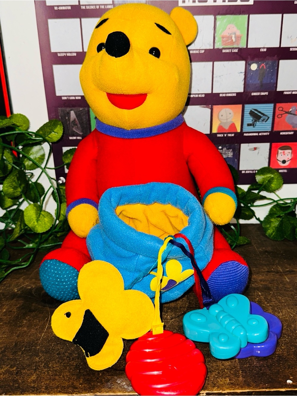 Vintage Disney Winnie The Pooh 90’s Mattel Toy